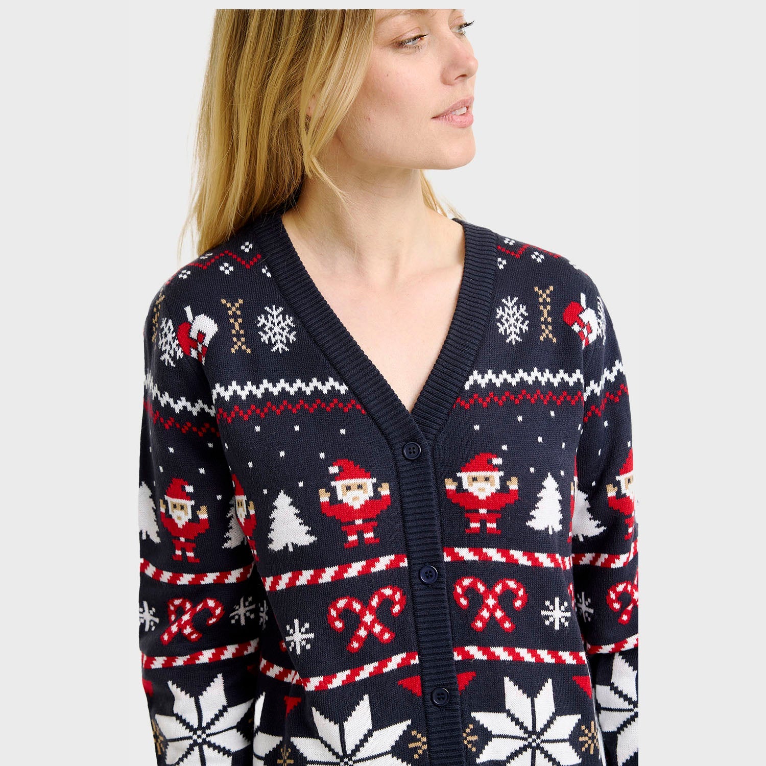 Santa’s Christmas Cardigan – Women